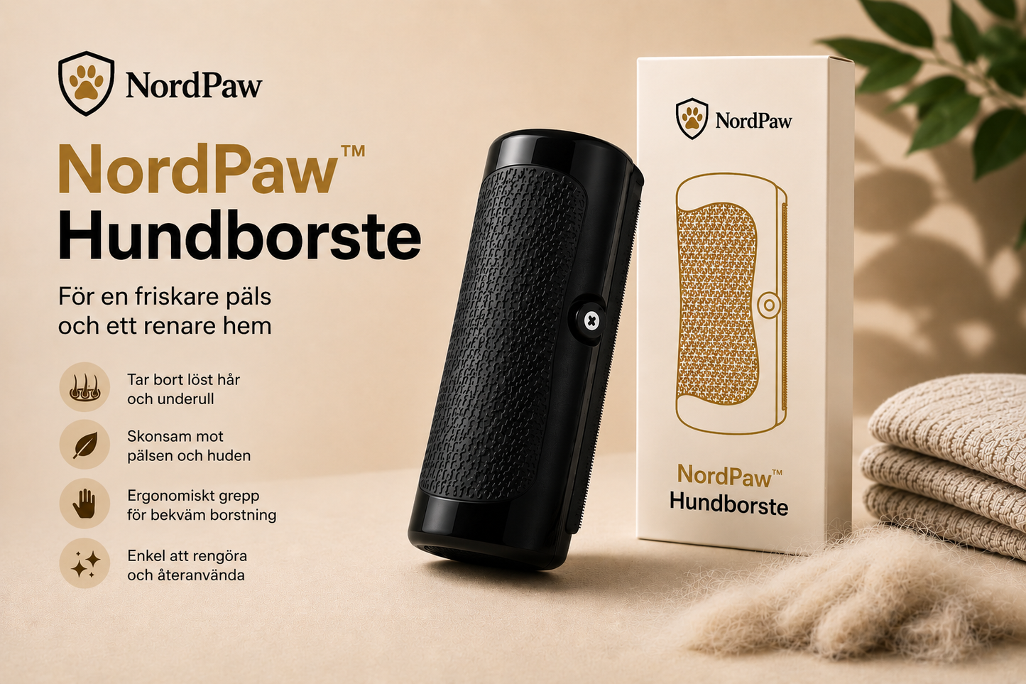 NordPaw™ Hundborste