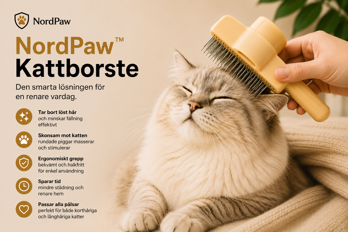 NordPaw™ Kattborste